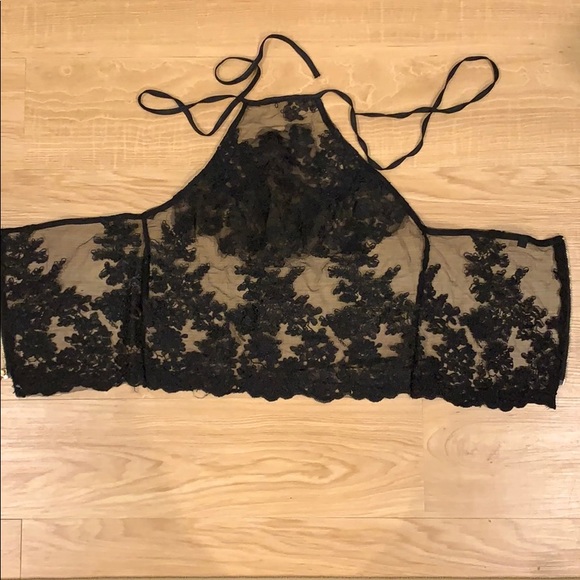 Black Lace Top - Picture 2 of 2
